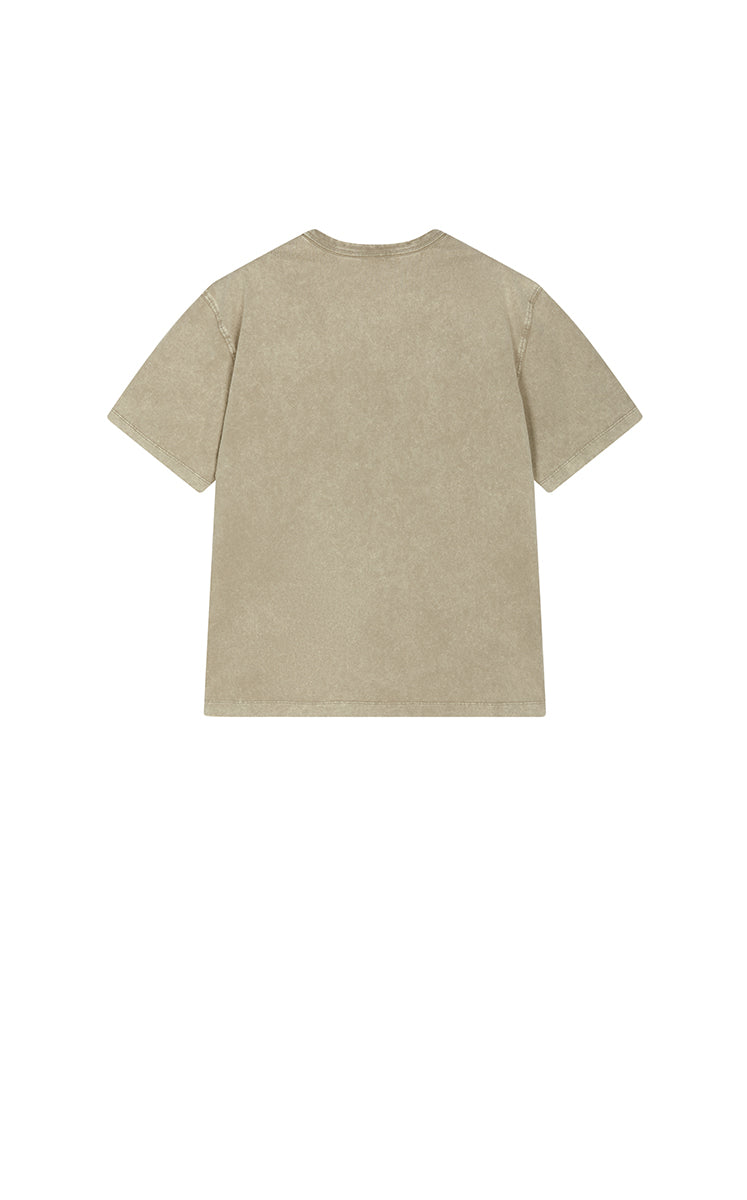 T-Shirt / JNBY Peony Shadow Print Cotton Tee