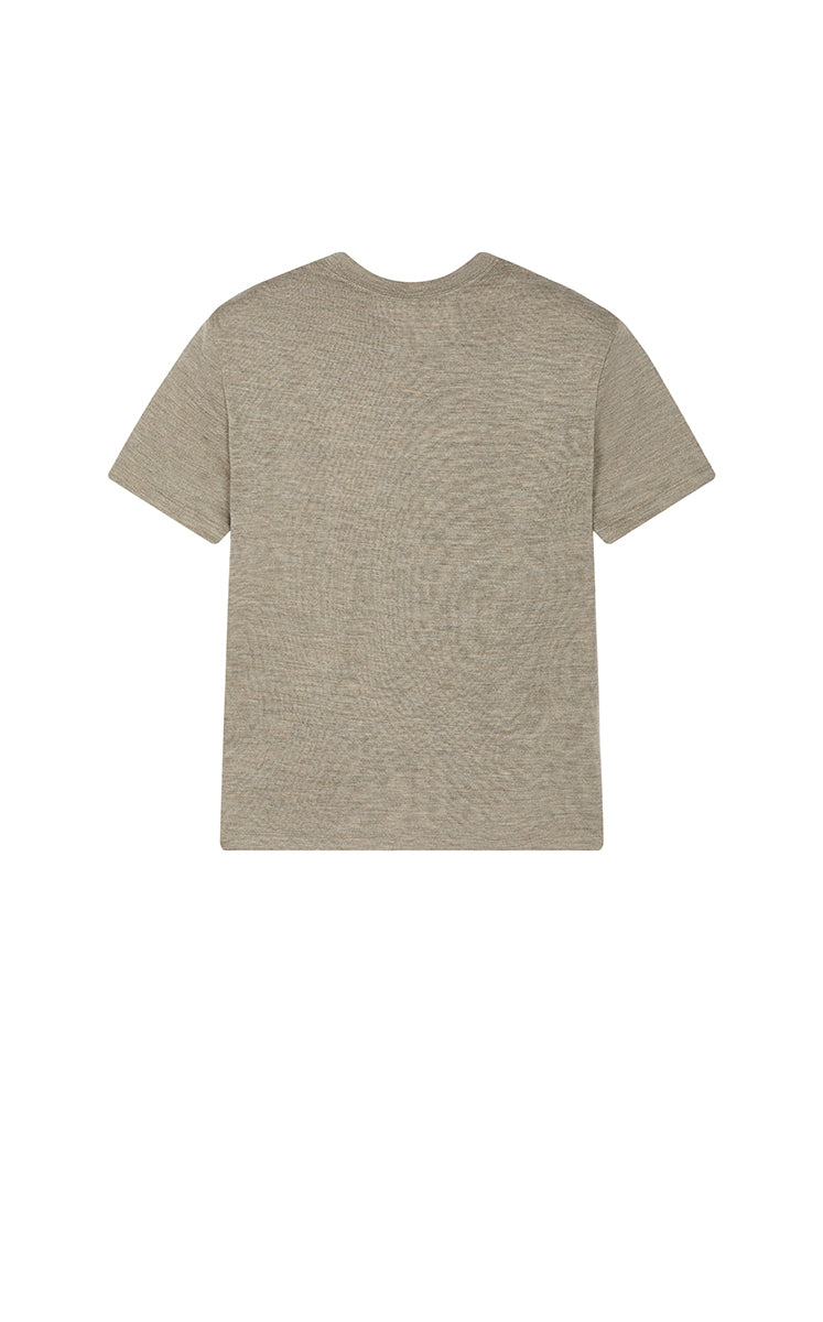 T-Shirt / JNBY Pure Wool Short Sleeve Tee