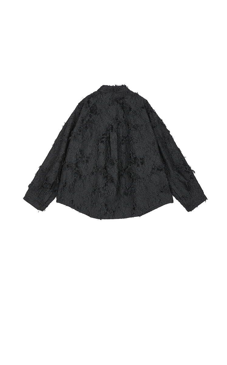 Shirt / JNBY Oversized Textured Jacquard Weave Shirt