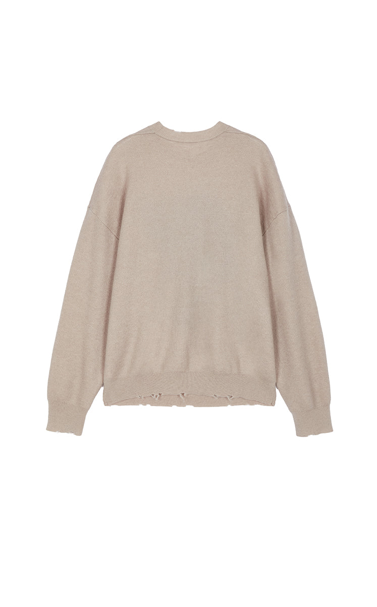 Sweater / JNBY Cat Motif Mohair Blend Pullover