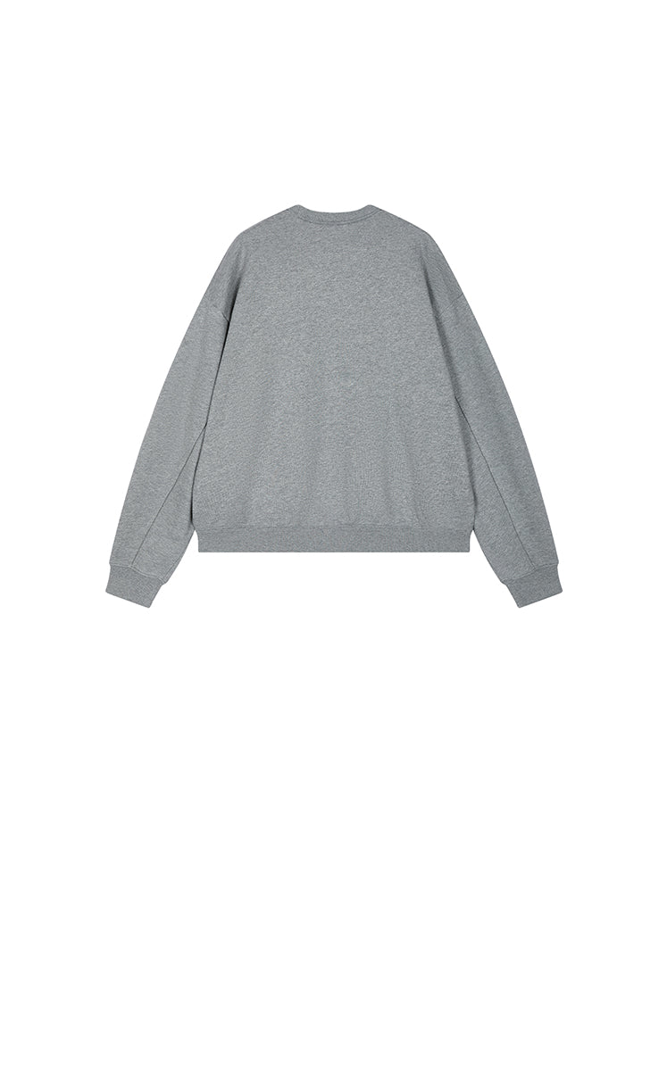 Sweatshirt / JNBY Loose Animal Print Cotton Sweatshirt