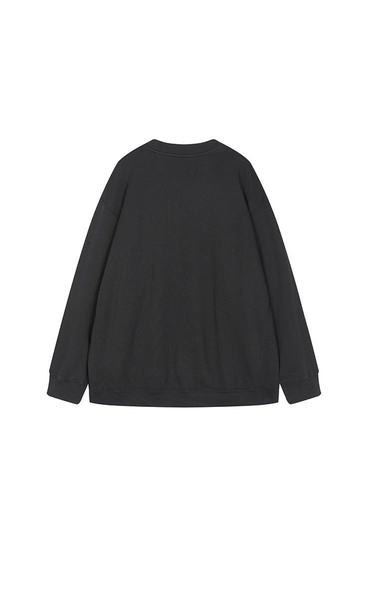 Sweatshirt / JNBY Oriental Print Cotton Pullover