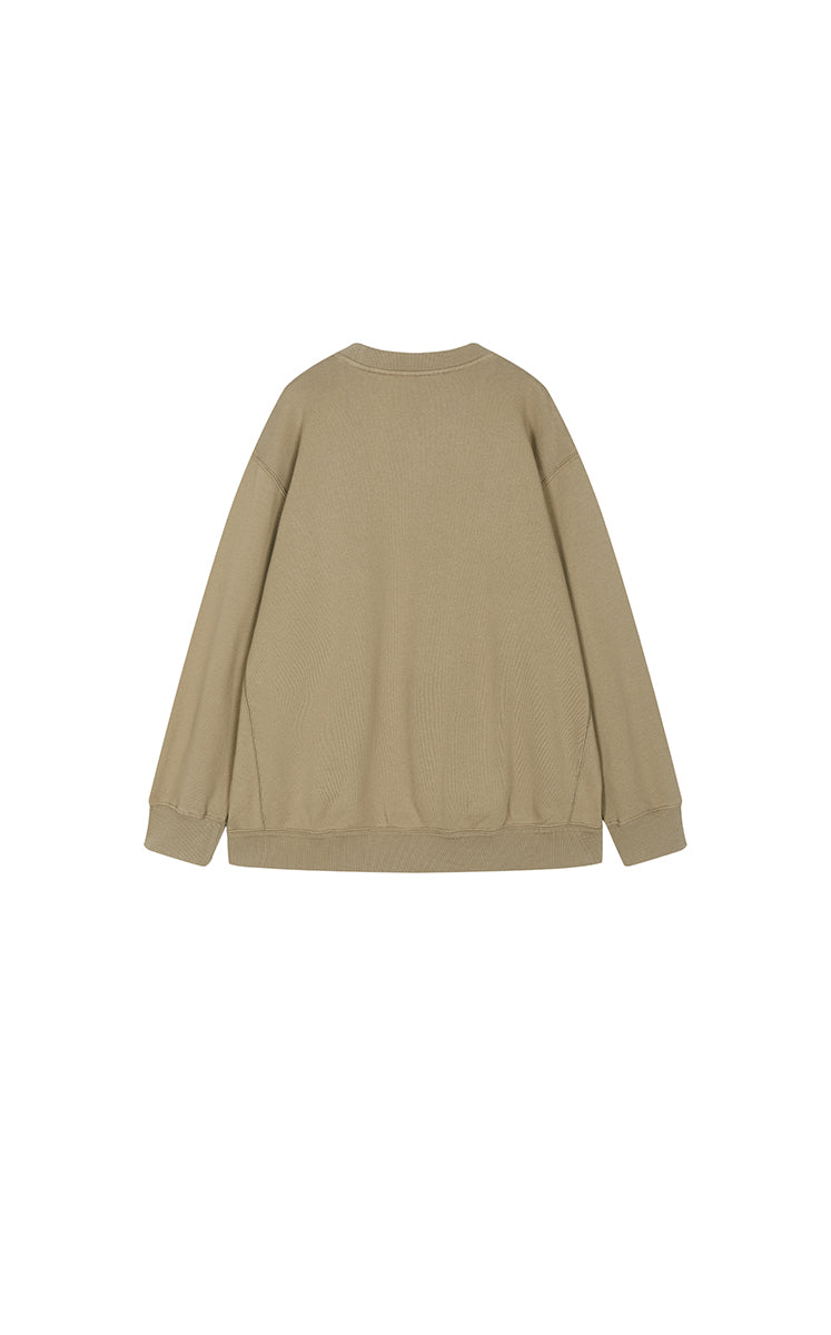 Sweatshirt / JNBY Oriental Print Cotton Pullover