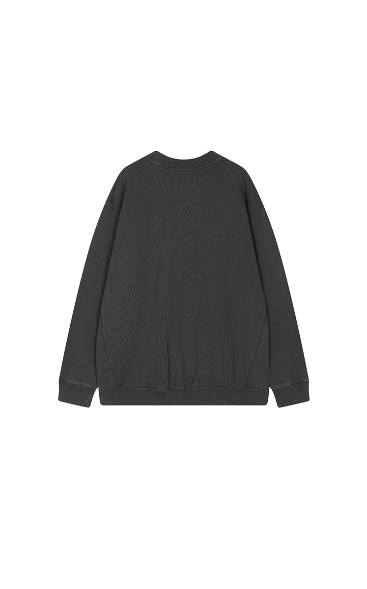 Sweatshirt / JNBY Botanical Print Cotton Pullover