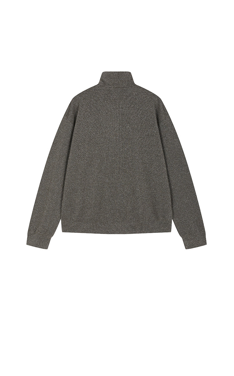 Sweatshirt / JNBY Cotton-Blend Half-Zip Pullover