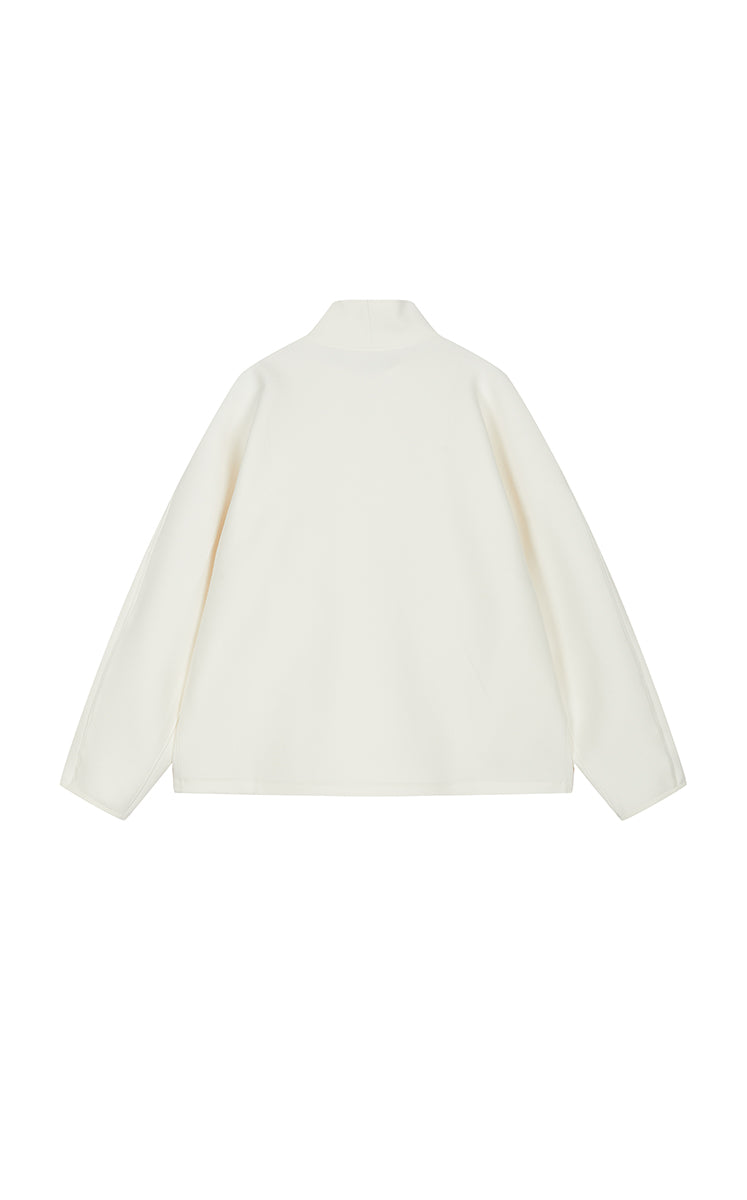 Sweatshirt / JNBY Half-Zip Stand Collar Pullover