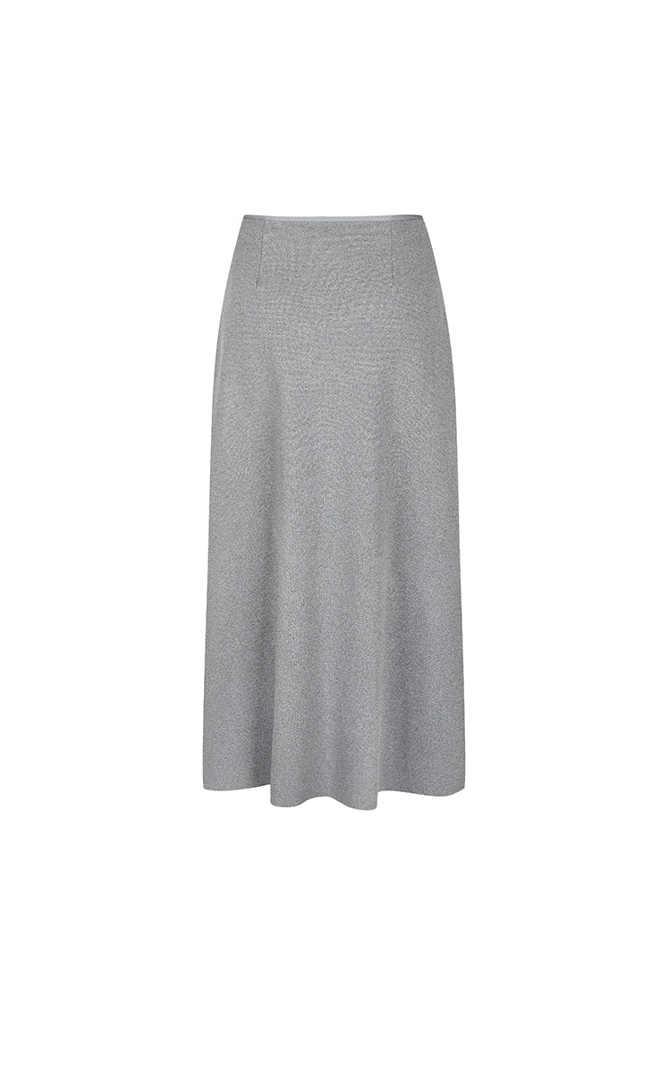 Skirt / JNBY A-Line Blend Long Skirt grey