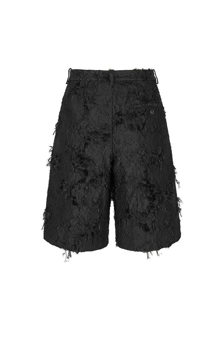 Pants / JNBY Textured Jacquard Mid-Length Pants