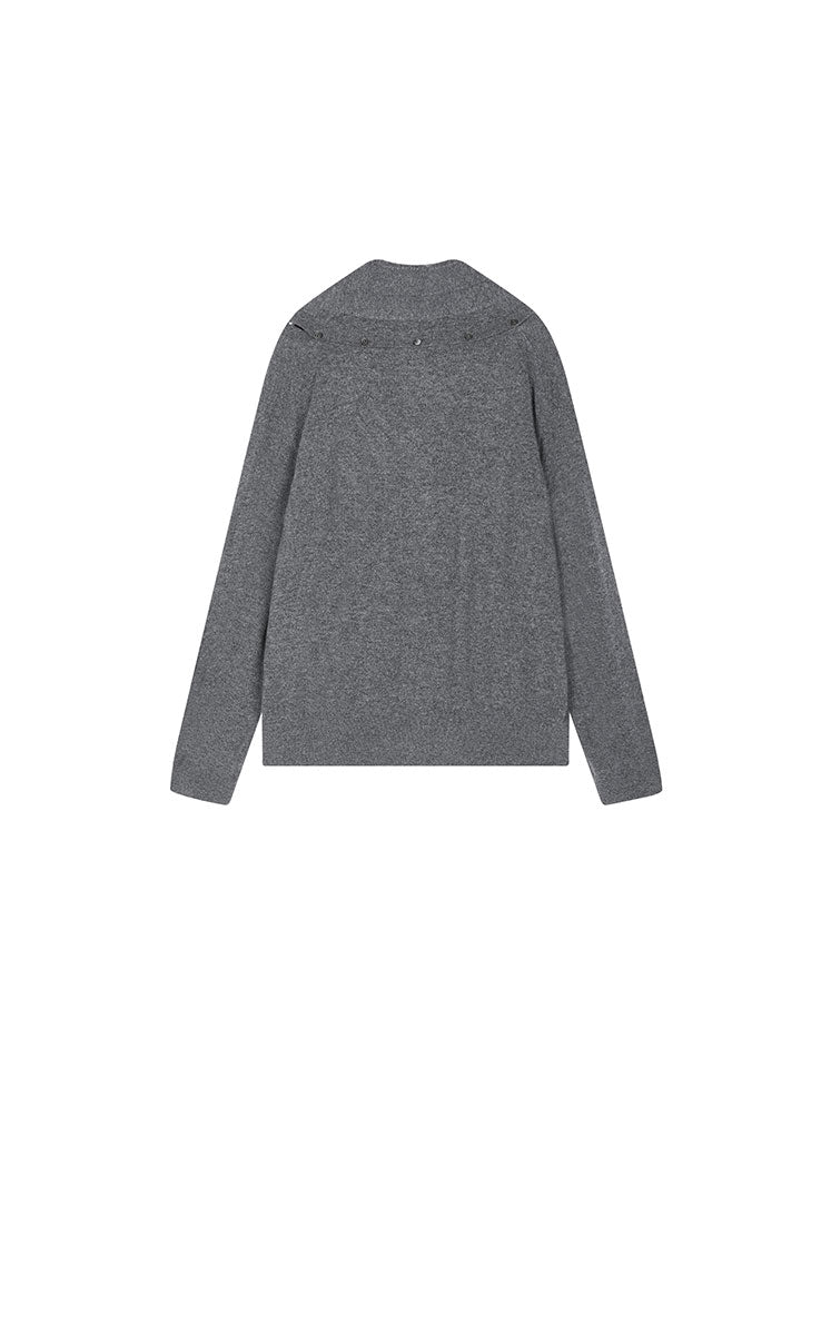 Sweater / JNBY Wool Cashmere Blend Longline Cardigan