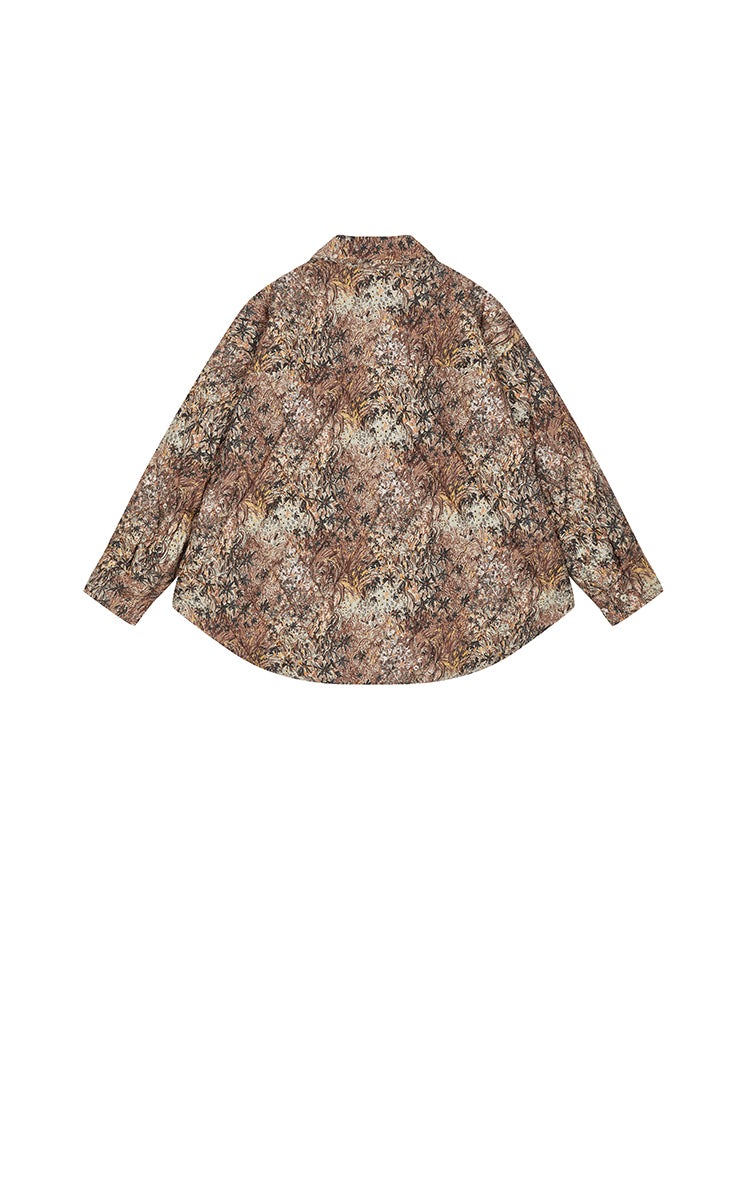 Coat / JNBY Oversized Quilted Shirt Puffer