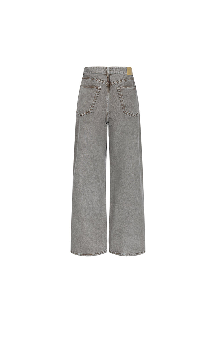 Pants / JNBY Wide-Leg Colored Jeans