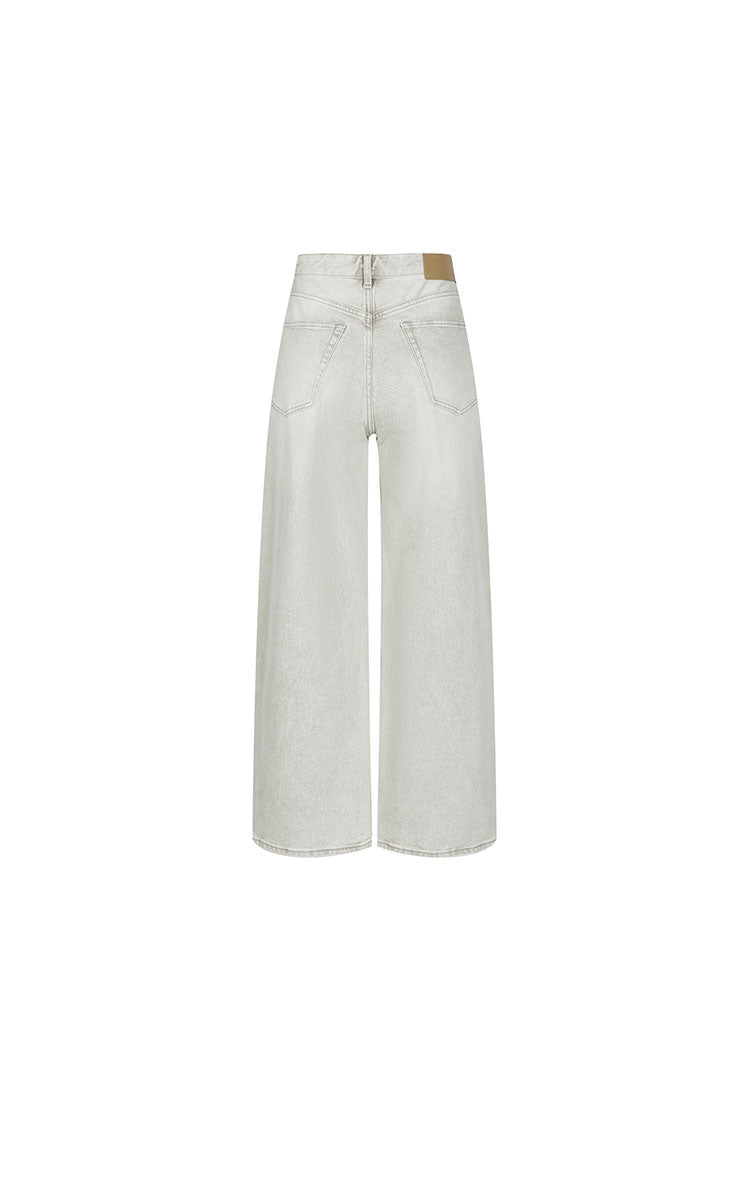 Pants / JNBY Beaded Straight-Leg Denim