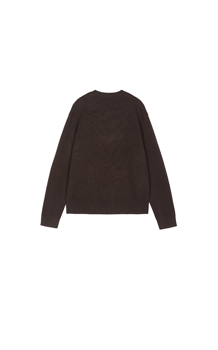 Sweater / JNBY O-Shape Wool-cashmere blend Pullover