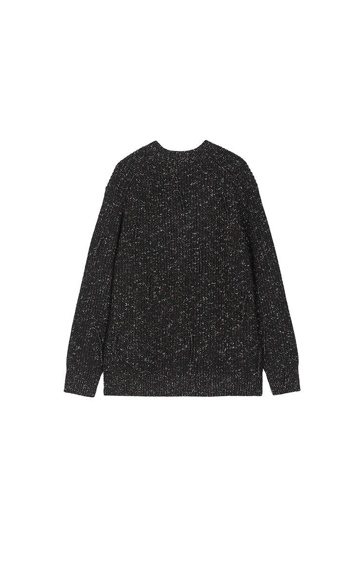 Sweater / (ESG)JNBY O-shape Fringe Wool-blend Long Cardigan