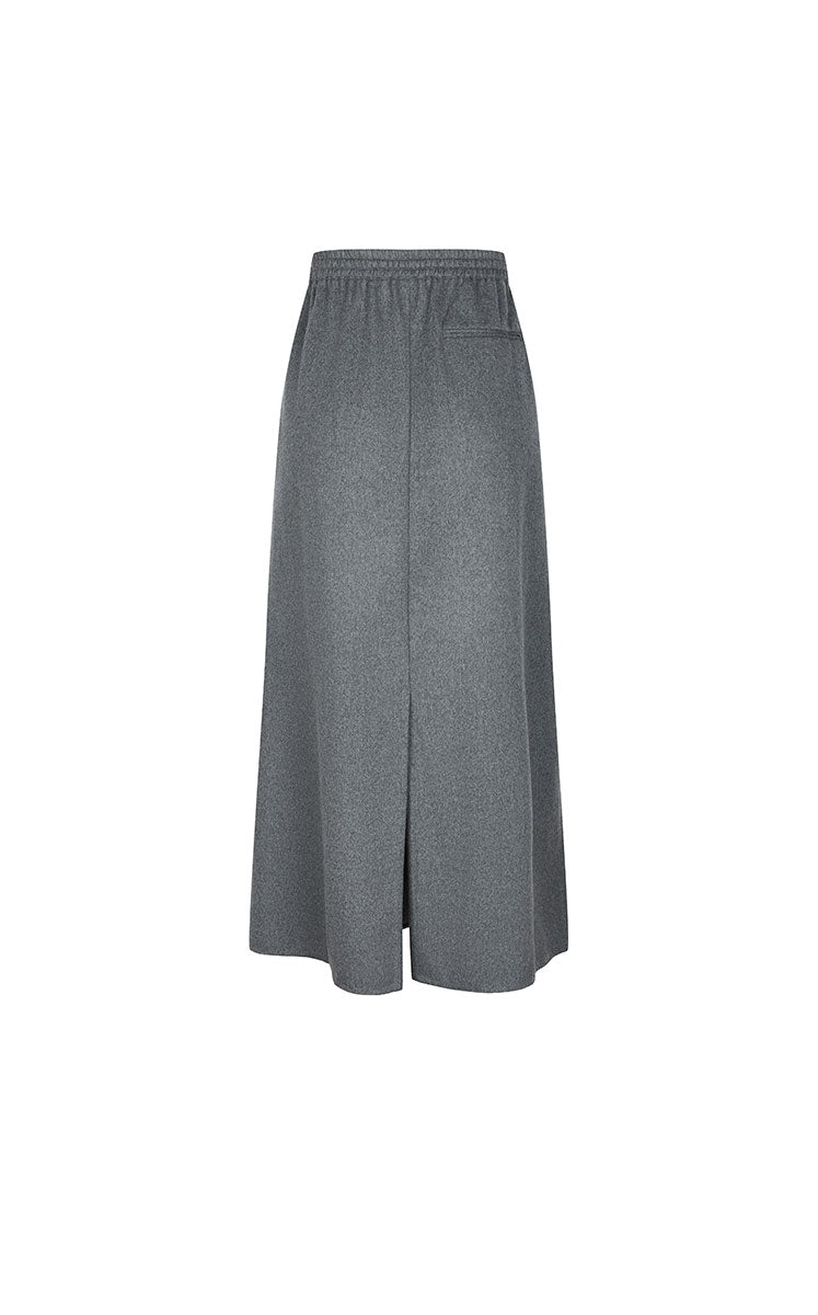 Skirt / JNBY Relax Wool-Cashmere Maxi Skirt