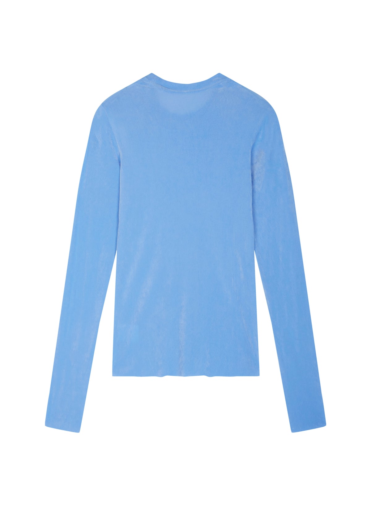 T-Shirt / JNBY Nylon Flocked Mesh Long Sleeve Top