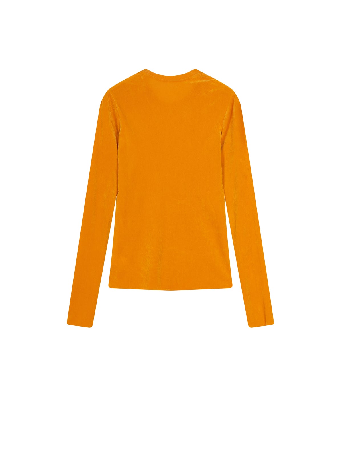 T-Shirt / JNBY Nylon Flocked Mesh Long Sleeve Top