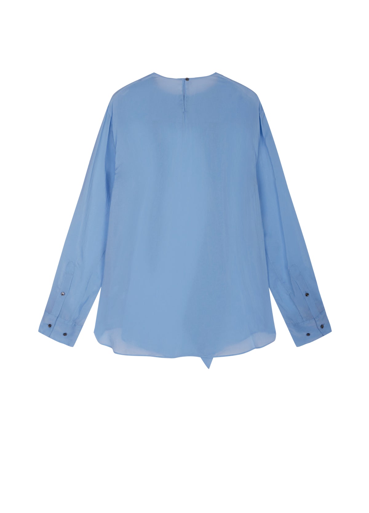 Shirt / JNBY Cupro Relaxed Long Sleeve Blouse