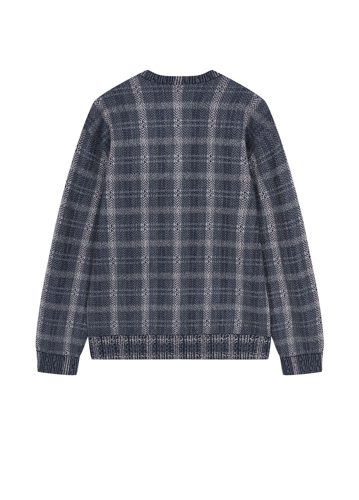 Sweater / JNBY Merino Wool Jacquard Stand Collar Pullover