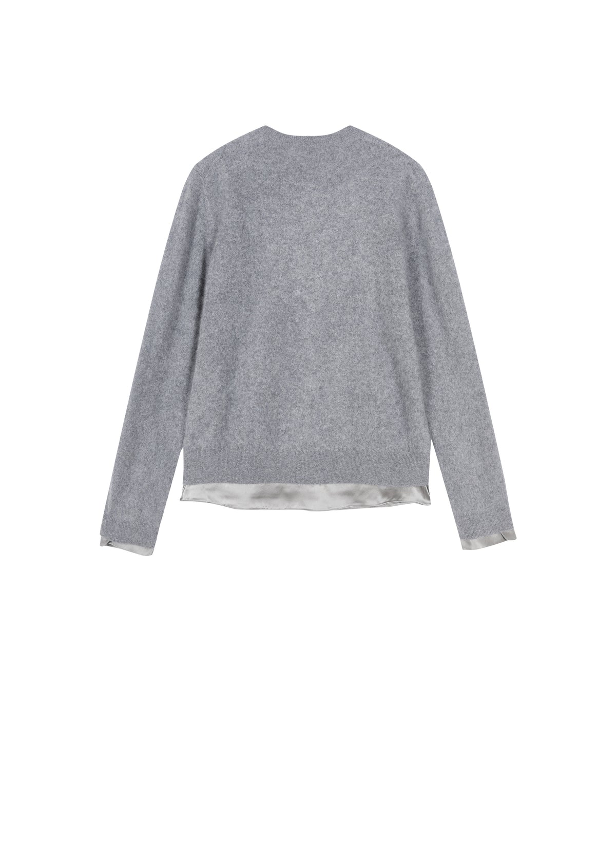 Cardigan / JNBY Wool Cashmere Silk Blend Open Front Sweater