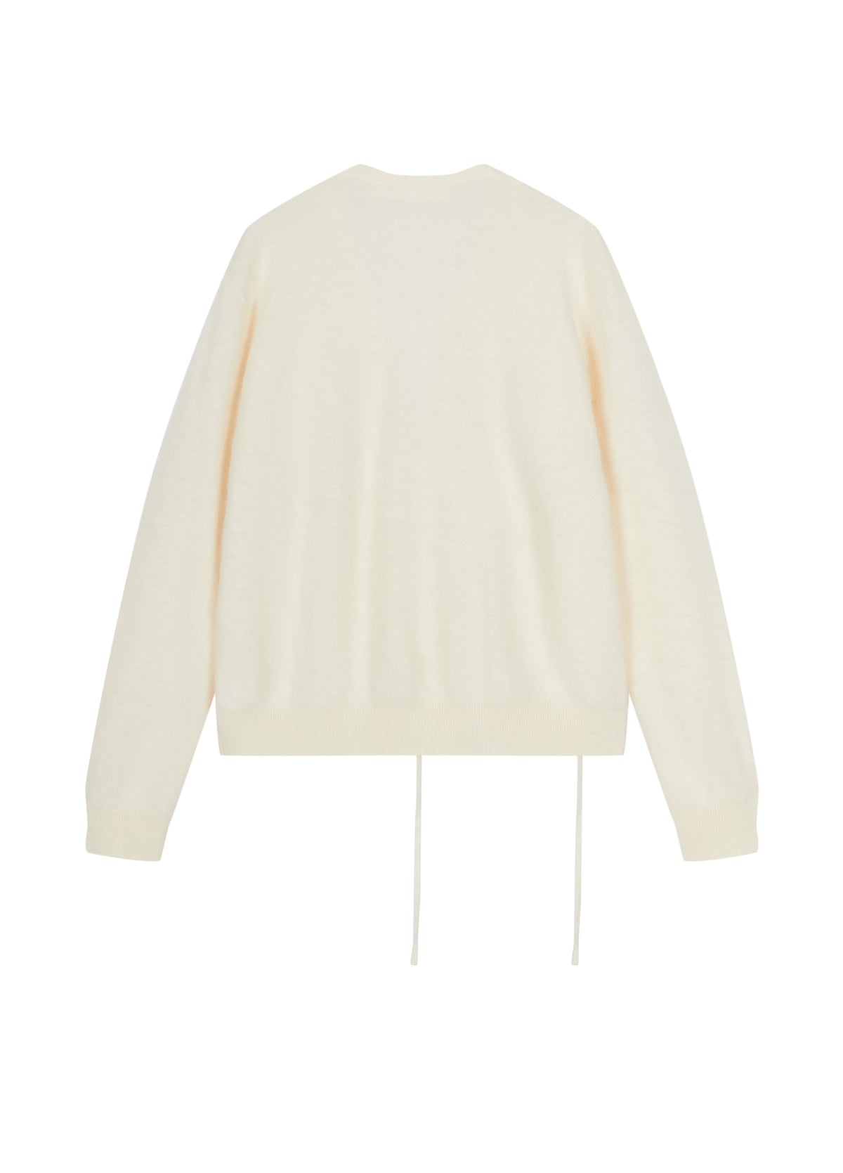 Cardigan / JNBY 100% Wool V-Neck Cropped Sweater