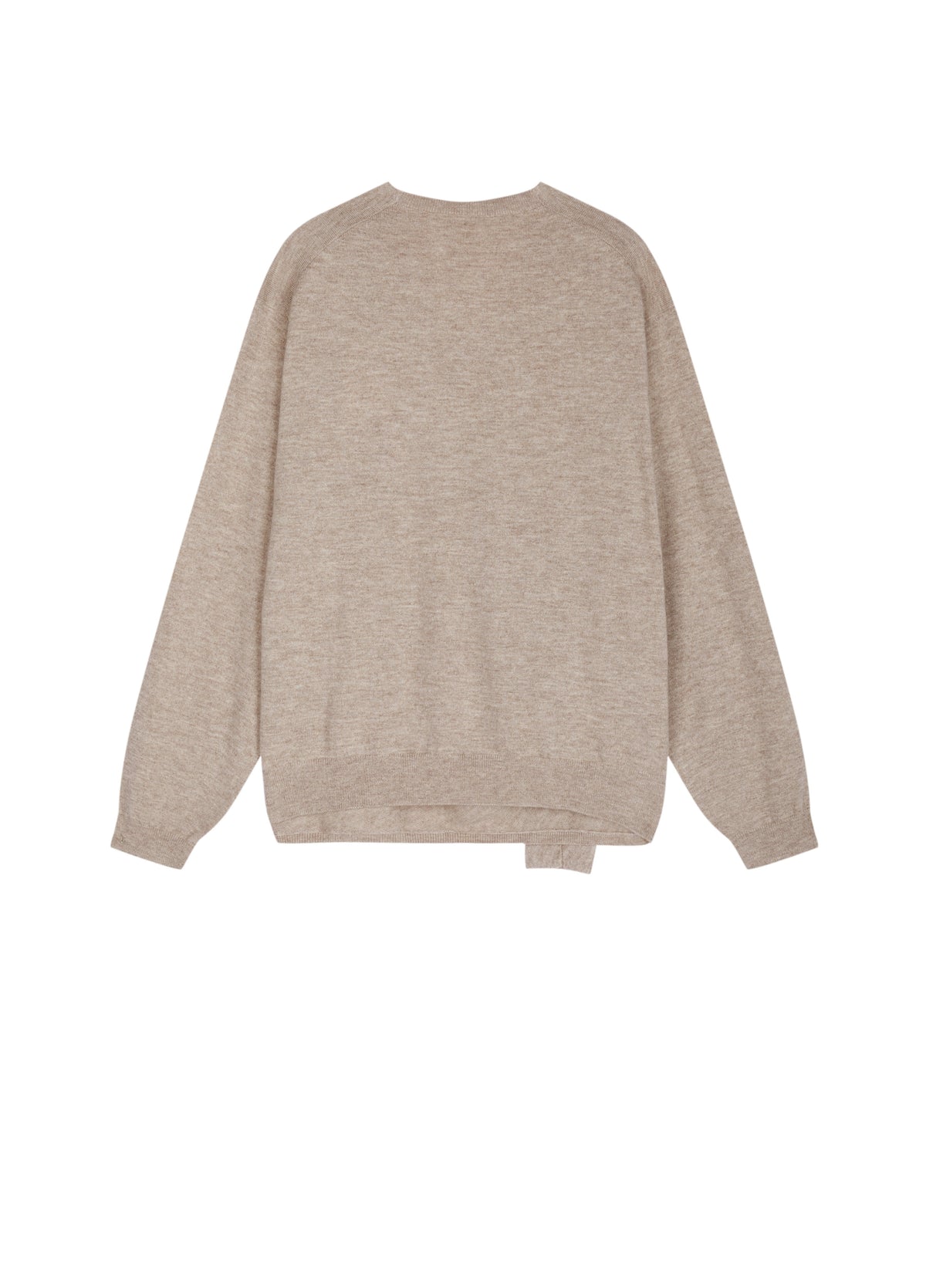 Sweater / JNBY 100% Merino Wool V-Neck Oversized Pullover