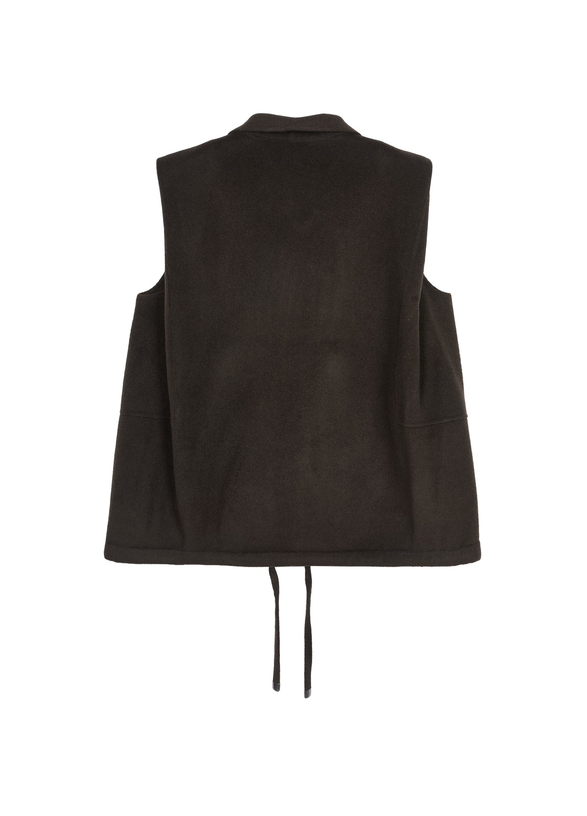 Vest / JNBY Wool Double-Faced Stand Collar Vest