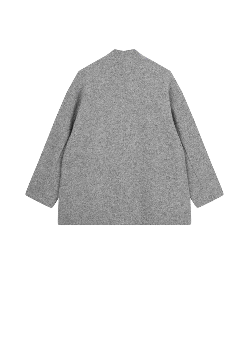 Jacket / JNBY Oversized Wool Blend Stand Collar Coat