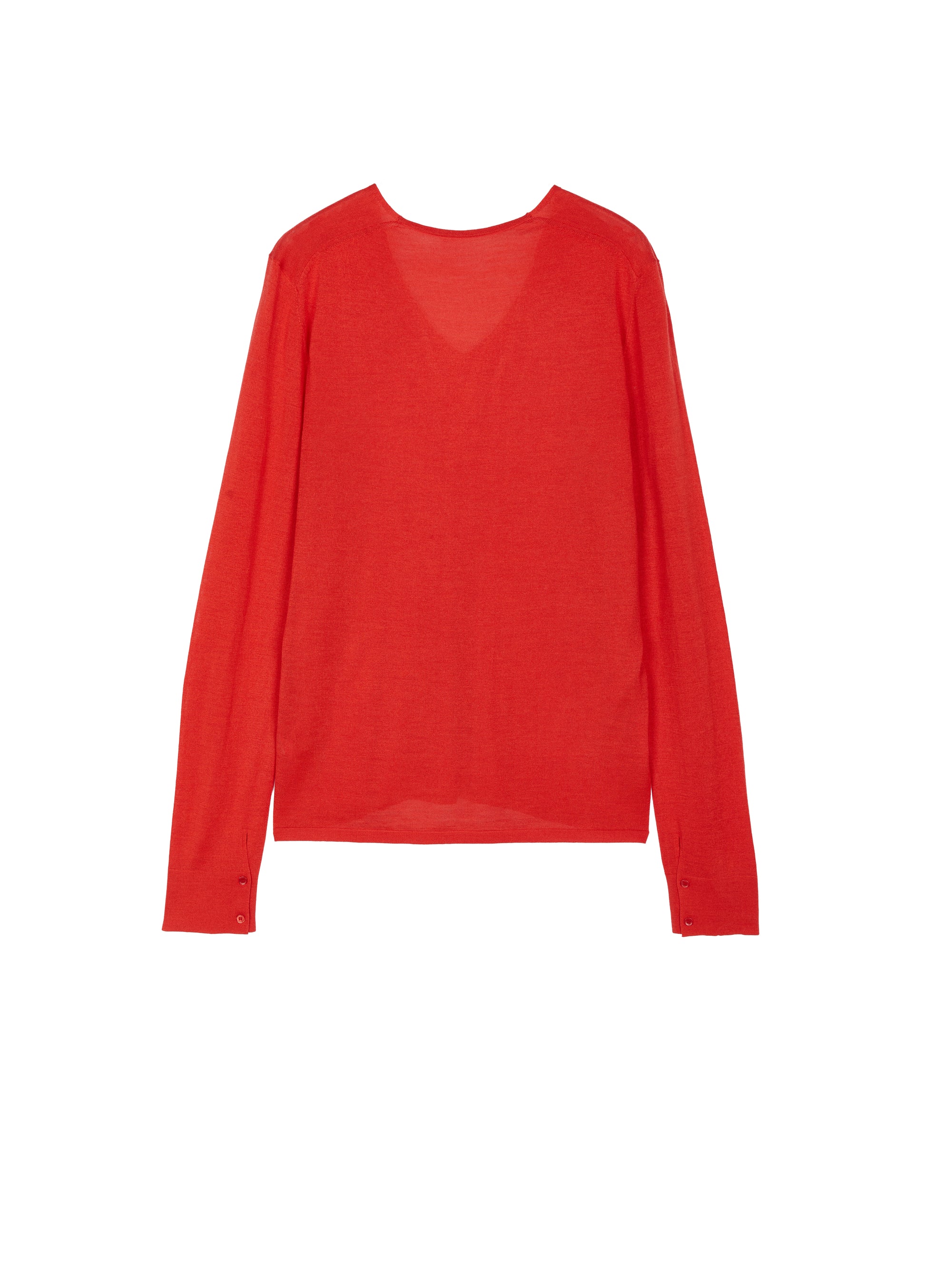 Sweater / JNBY V-Neck Baselan Wool-Silk Blend Pullover