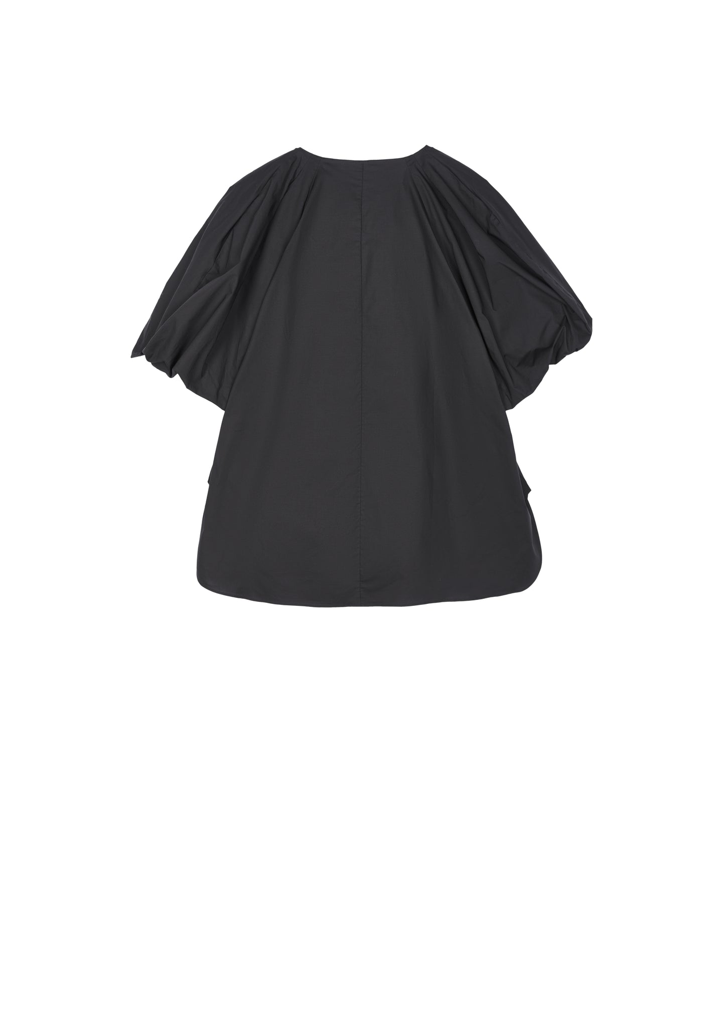 Top / JNBY Stretch Cotton Poplin V-Neck Shirt