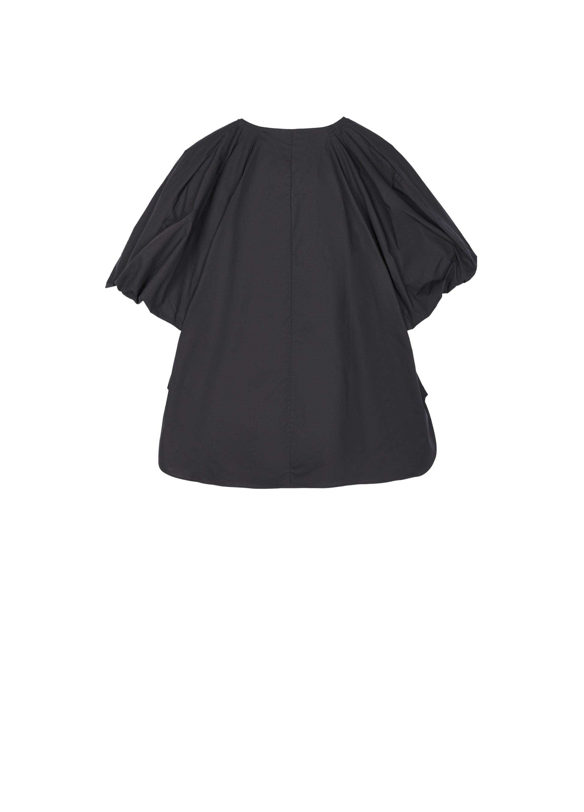 Top / JNBY Stretch Cotton Poplin V-Neck Shirt