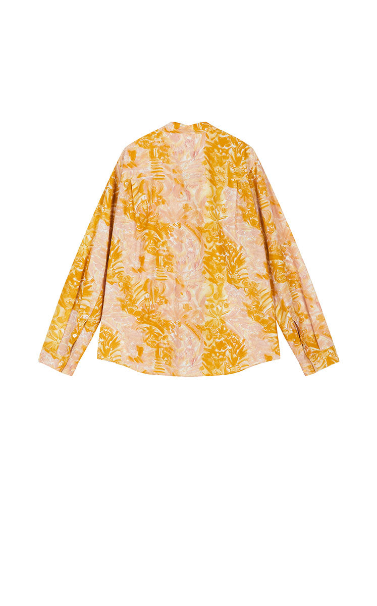 Shirt / JNBY Cotton Silk Oversized Printed Shirt