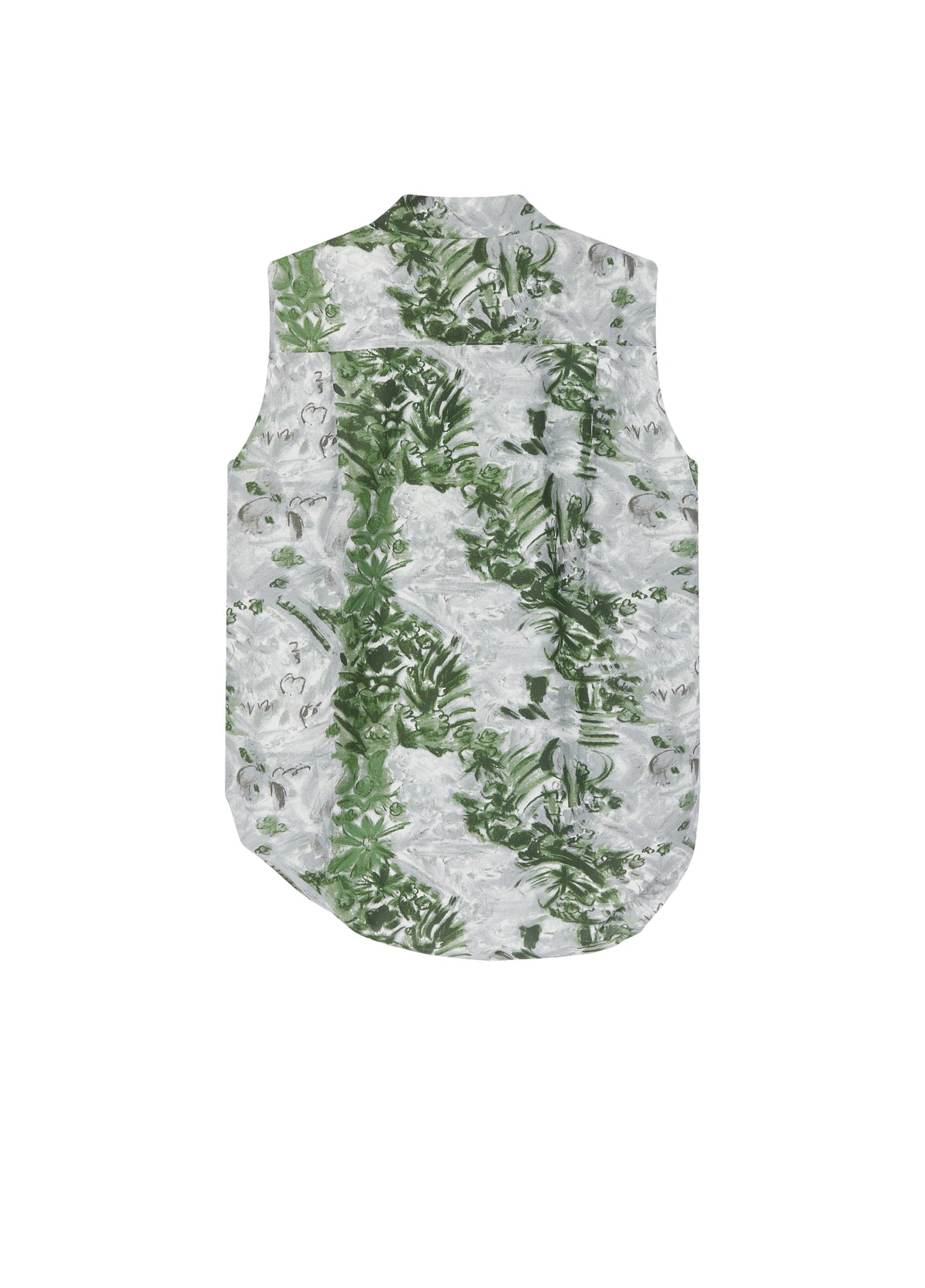 Shirt / JNBY Oversized Sleeveless Cotton Silk Blend