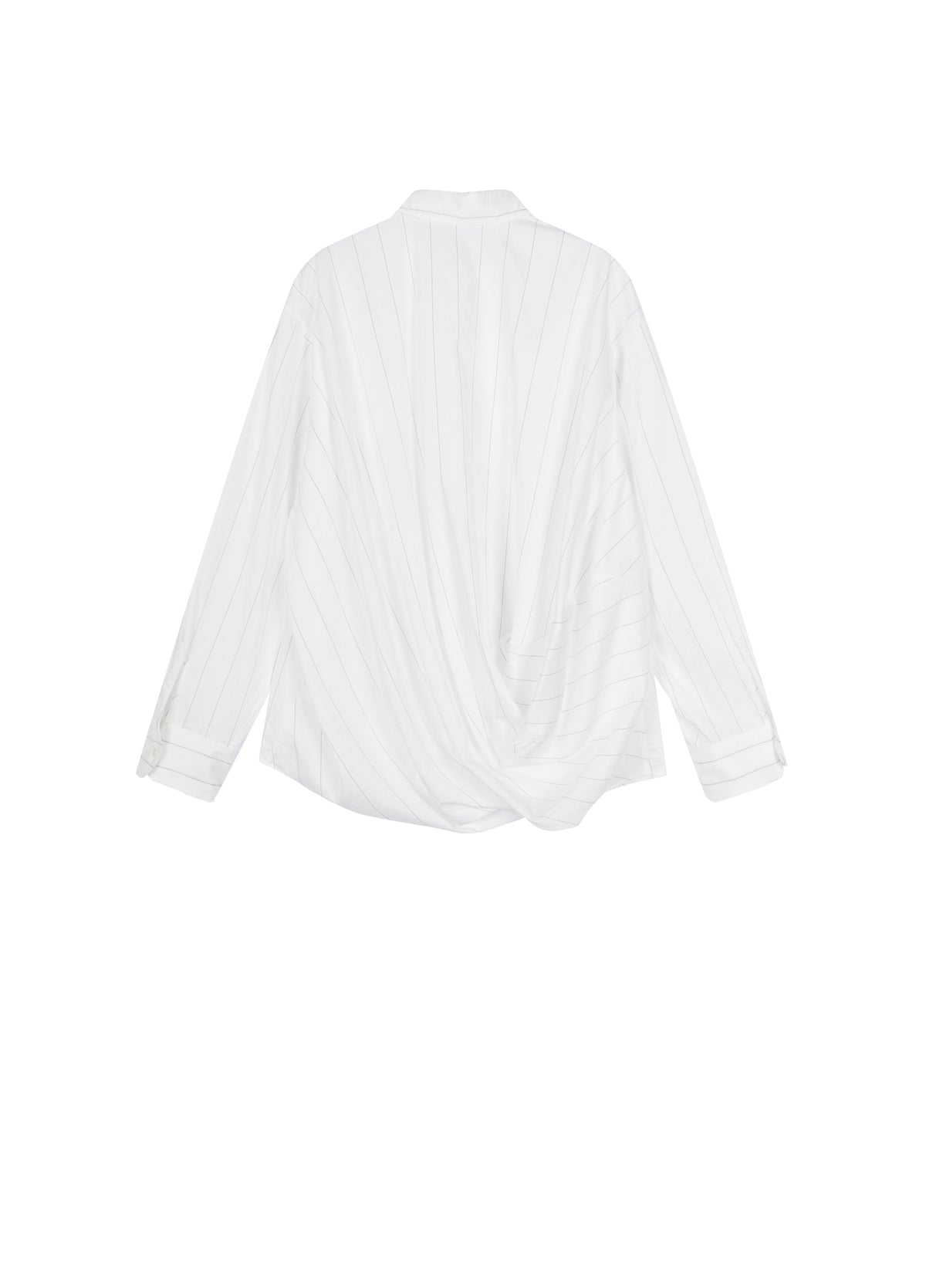 Shirt / JNBY Oversized Modal Striped Long Sleeve Shirt