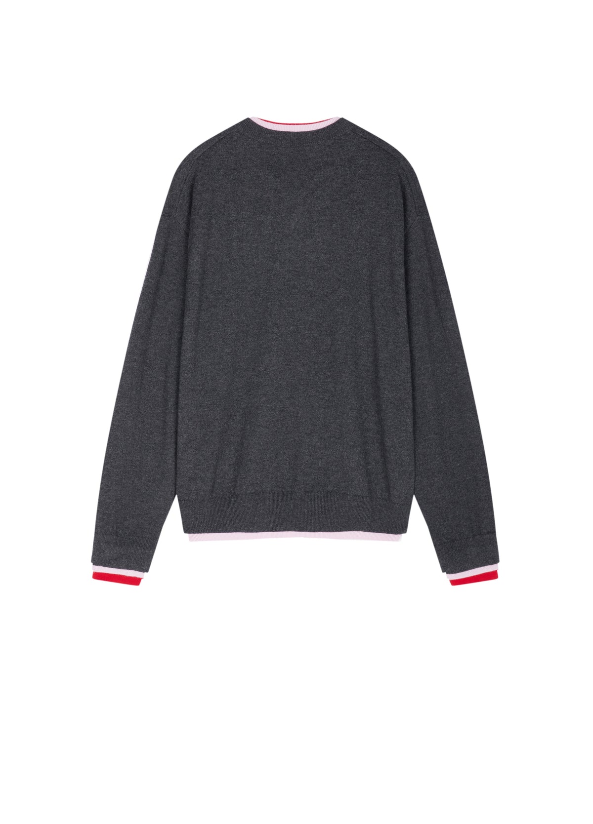 Sweater / JNBY Merino Wool Cashmere Blend V-Neck Pullover