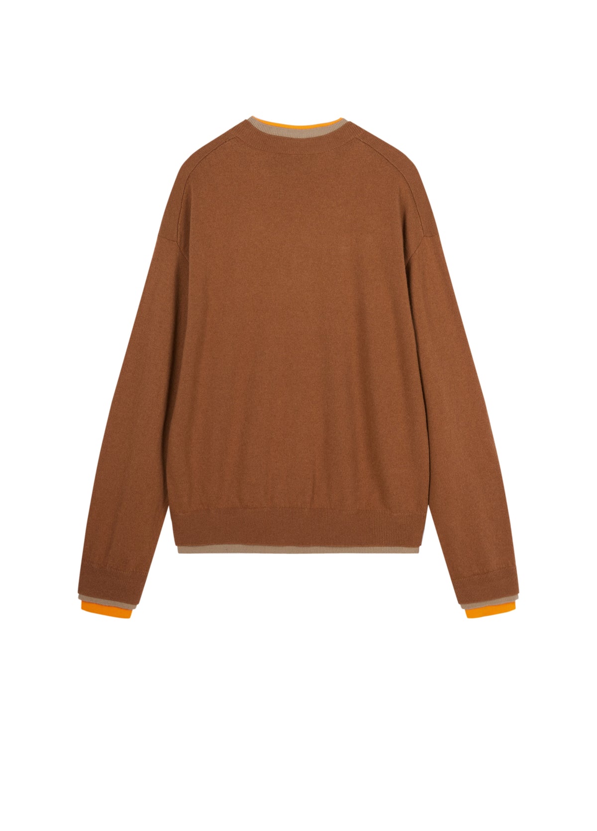 Sweater / JNBY Merino Wool Cashmere Blend V-Neck Pullover