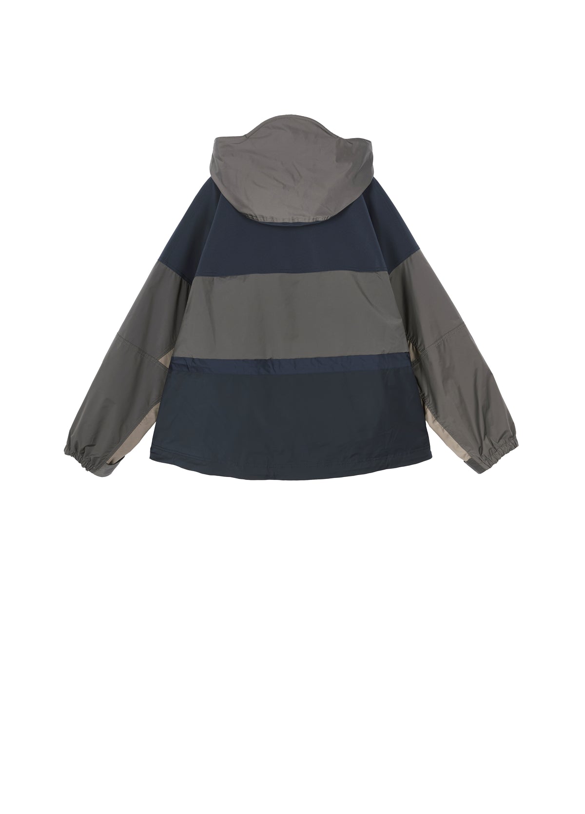 Jacket / JNBY Oversized Hooded Spliced Memory Fabric Jacket