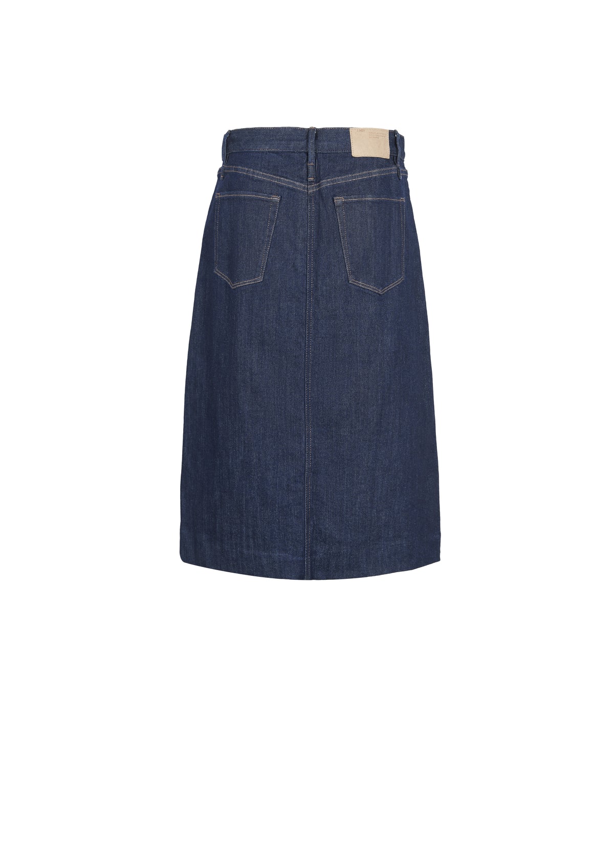 Skirt / JNBY Cotton A-Line Midi Denim Skirt