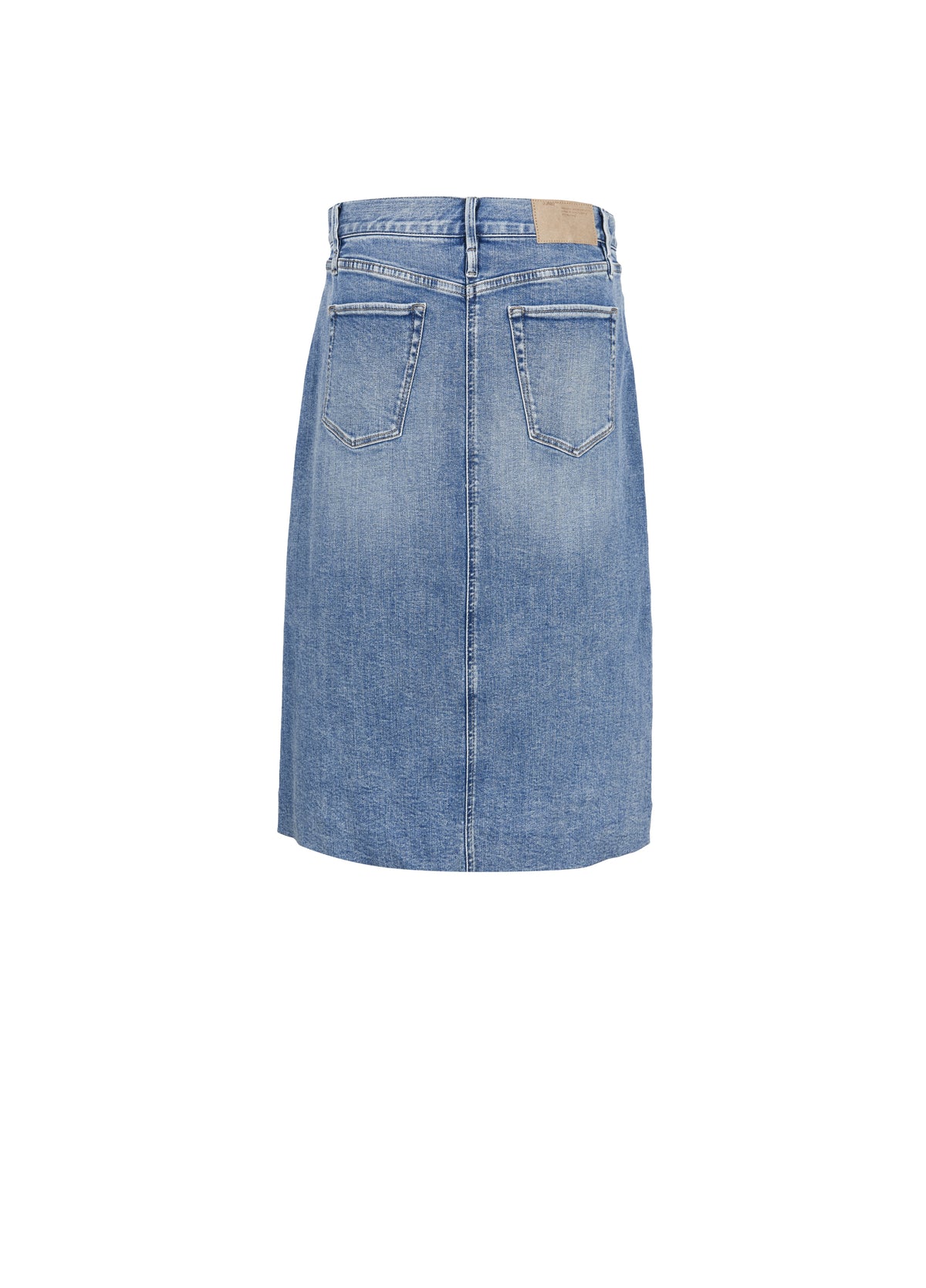 Skirt / JNBY Cotton A-Line Midi Denim Skirt