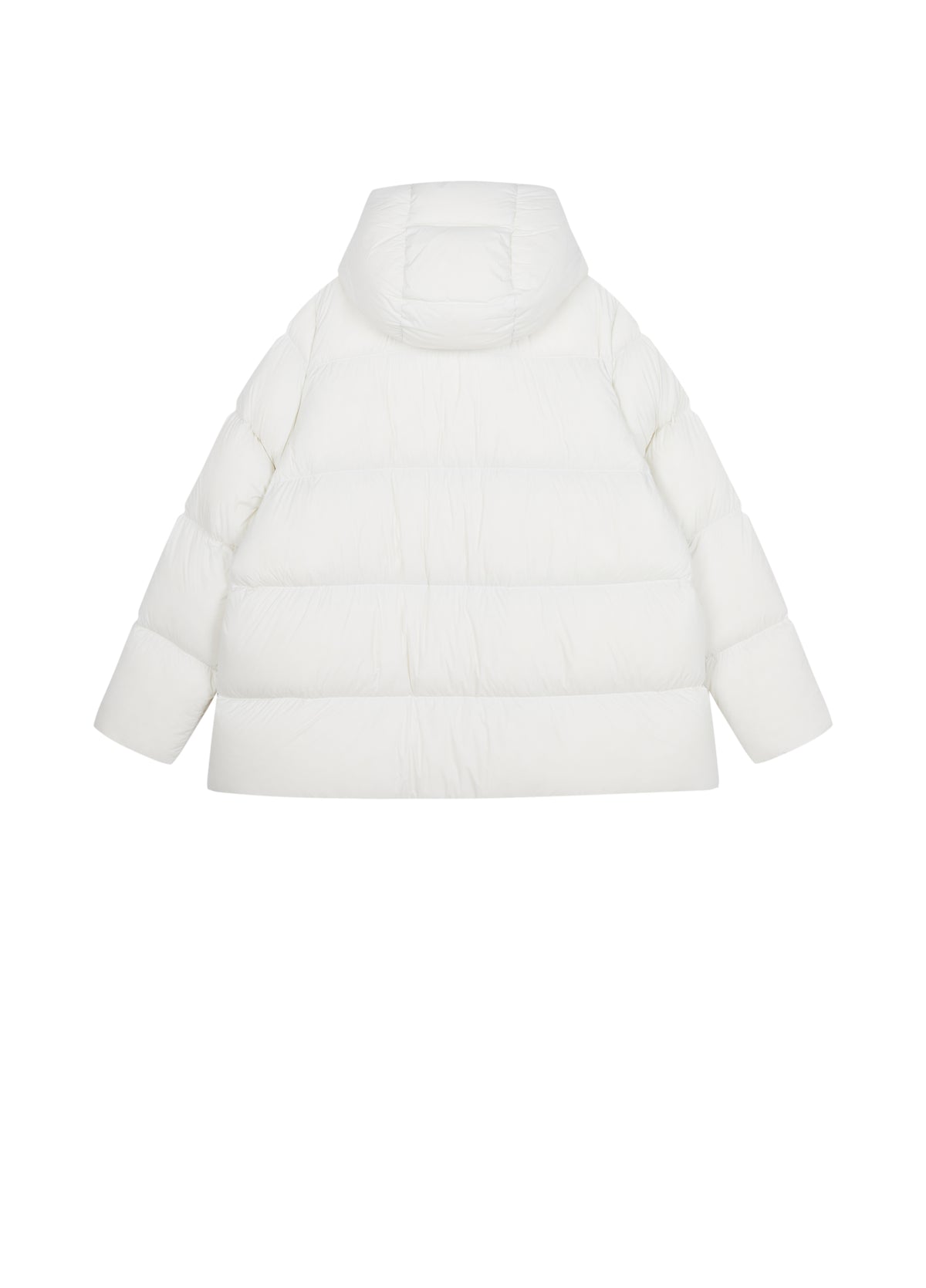 Coat / JNBY A-Line Down Puffer Jacket with Detachable Hood