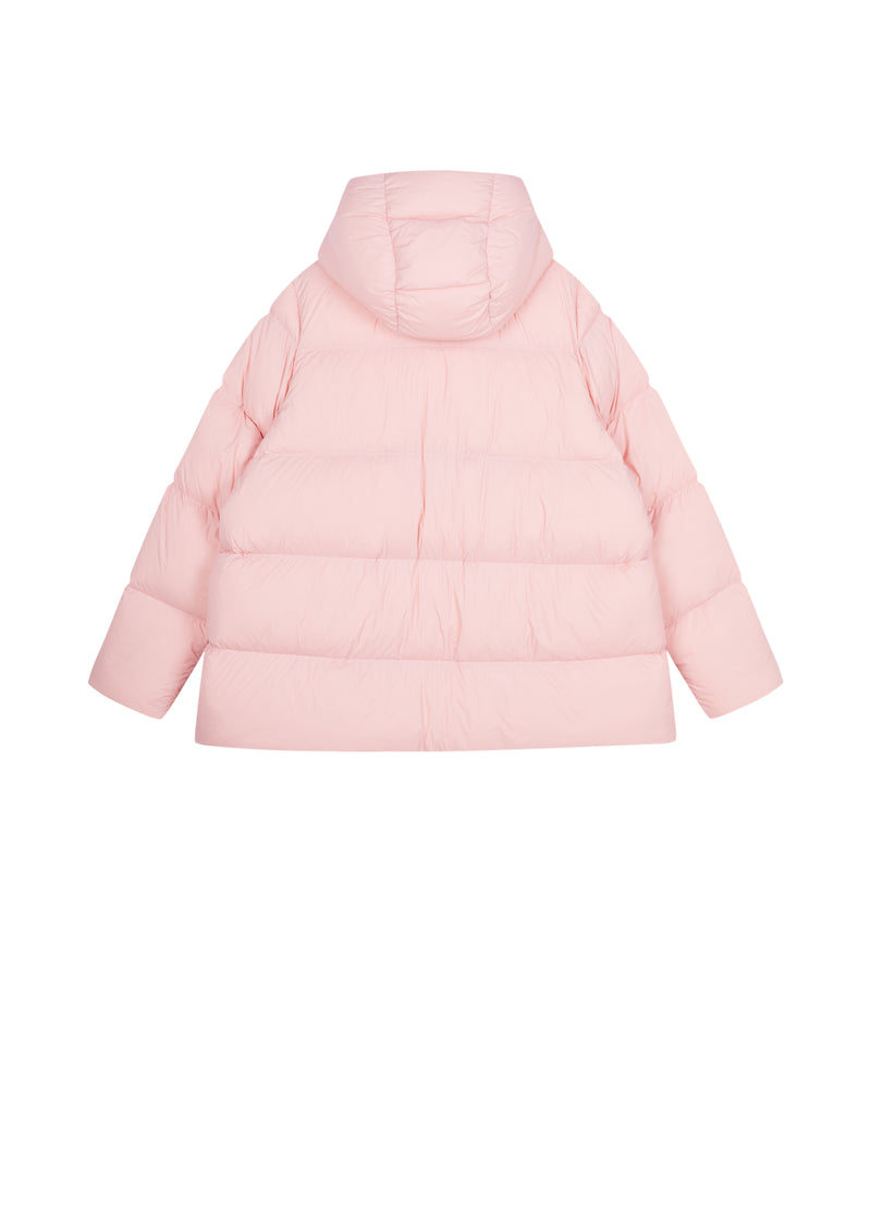 Coat / JNBY A-Line Down Puffer Jacket with Detachable Hood