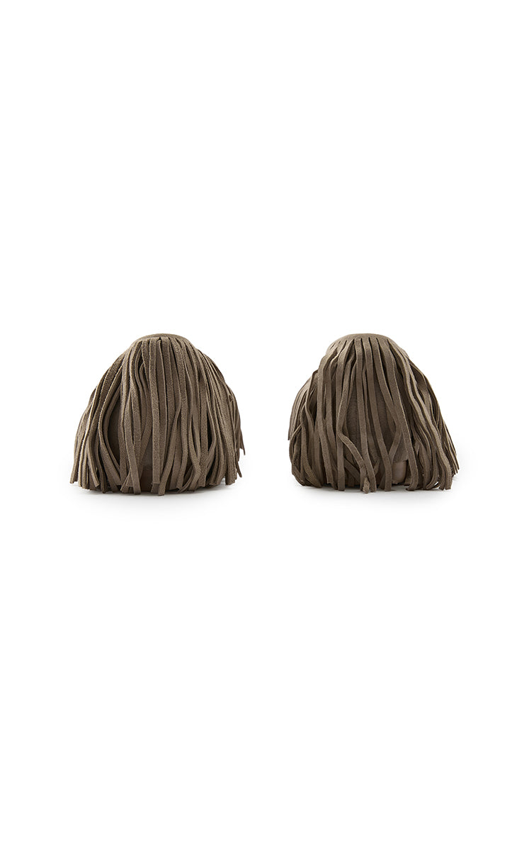 Shoes / JNBY Suede Fringe Flats