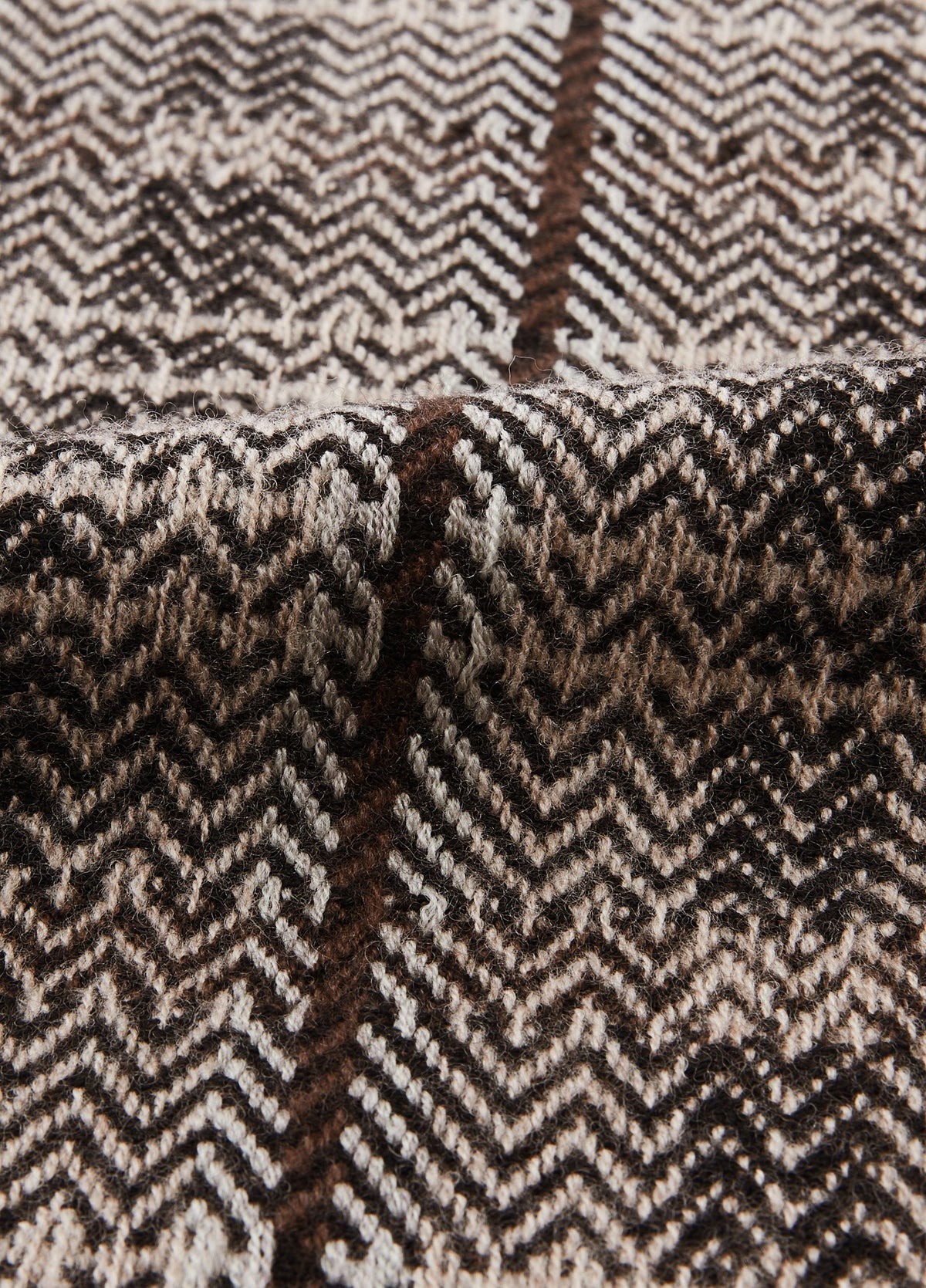 Sweater / JNBY Merino Wool Jacquard Stand Collar Pullover