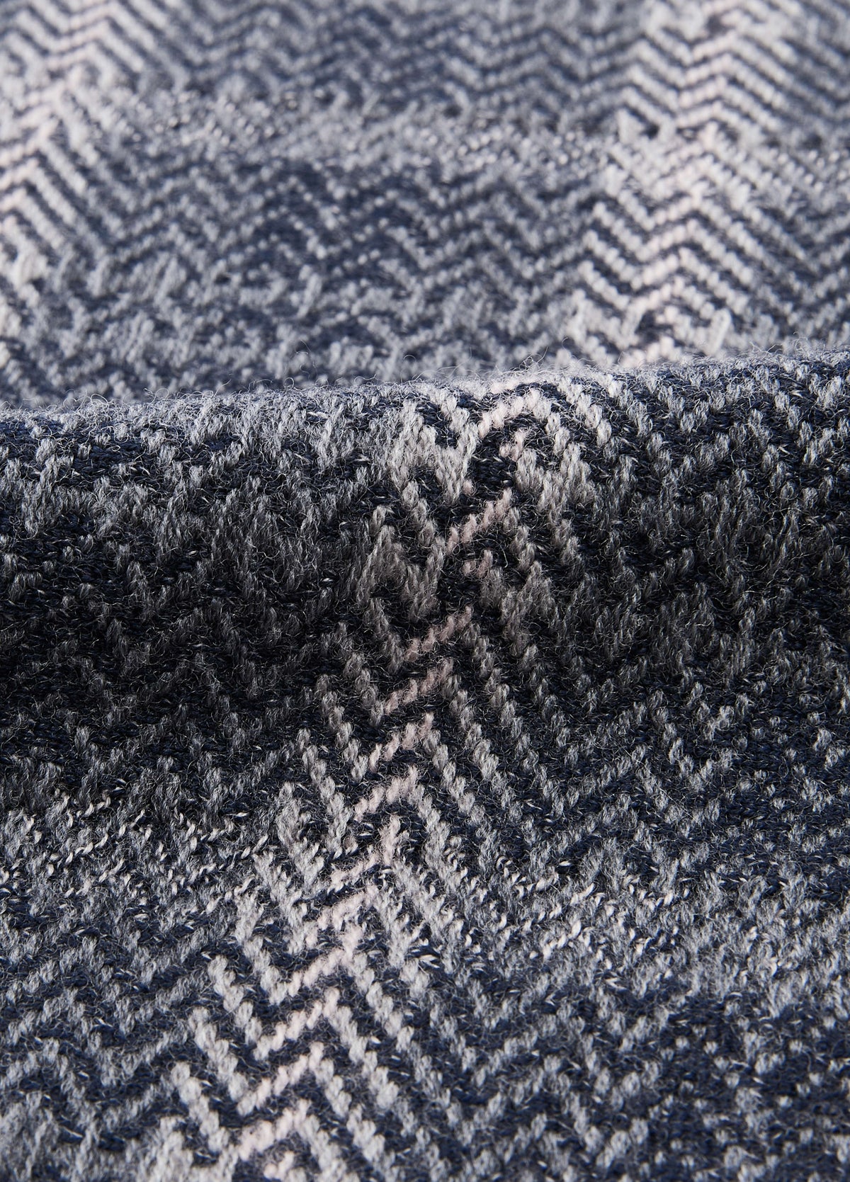 Sweater / JNBY Merino Wool Jacquard Stand Collar Pullover