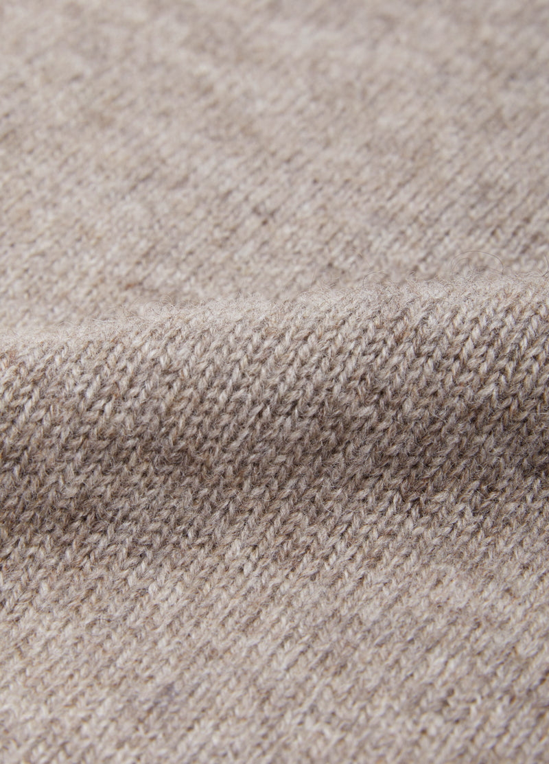 Cardigan / JNBY Wool Yak Blend Denim Patchwork