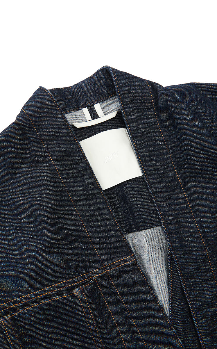 Jacket / JNBY Oversize Detachable Scarf Denim Jacket