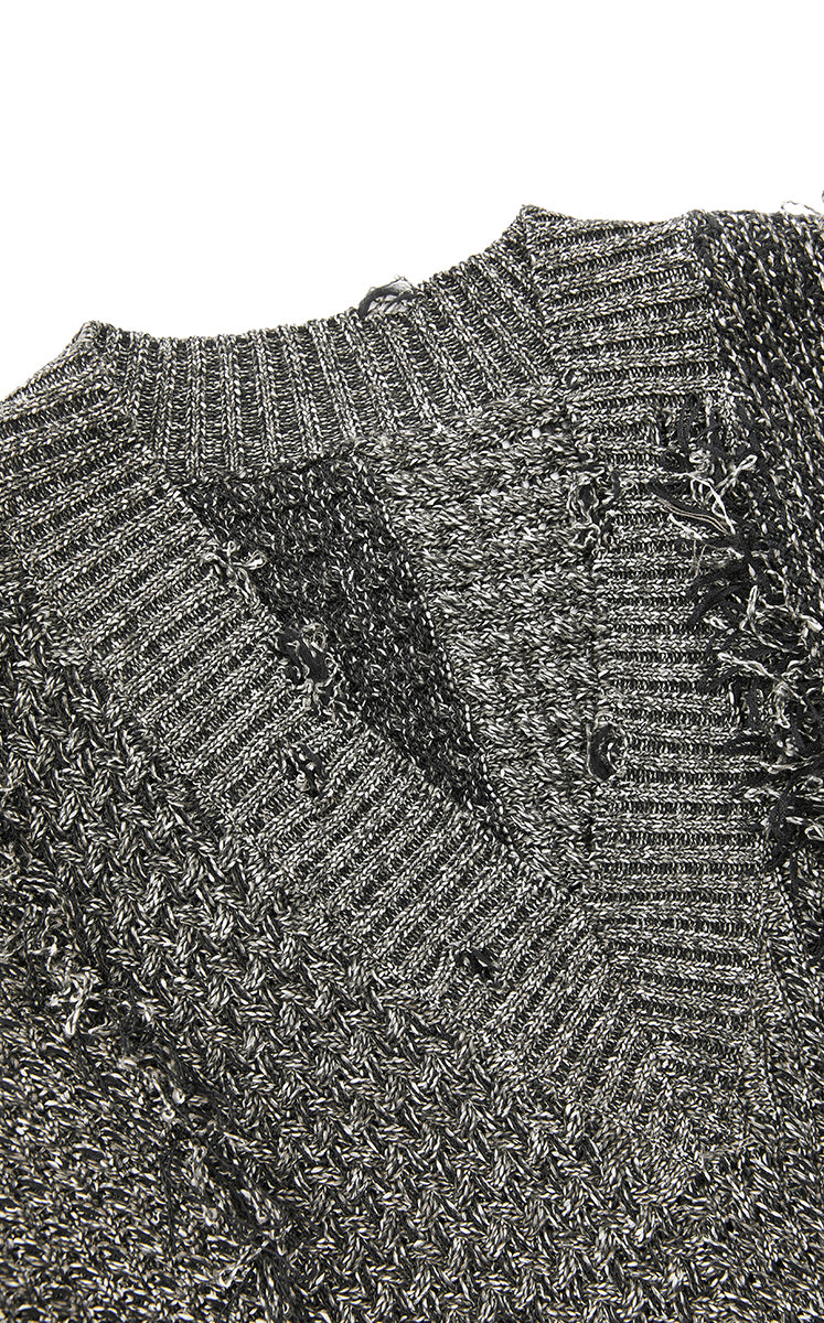 Sweater / JNBY Linen-Blend Relaxed Knit Vest