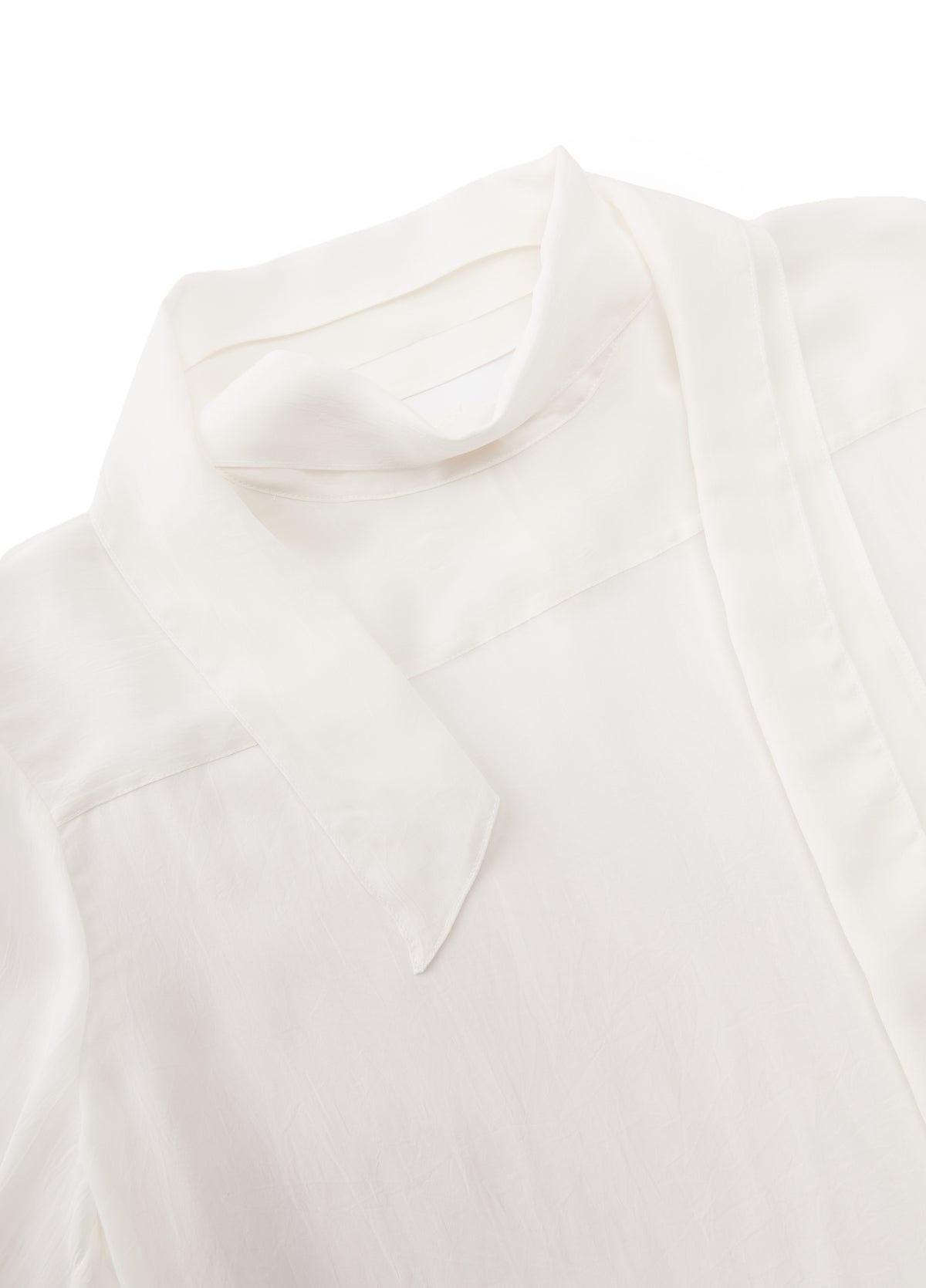 Shirt / JNBY Cupro Relaxed Long Sleeve Blouse