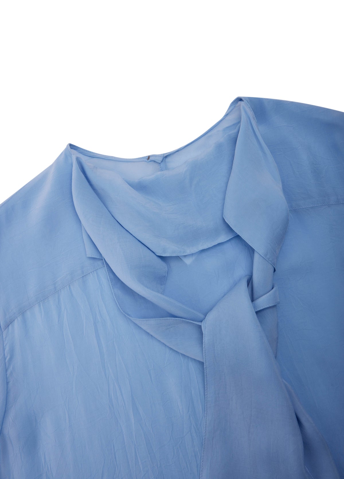 Shirt / JNBY Cupro Relaxed Long Sleeve Blouse