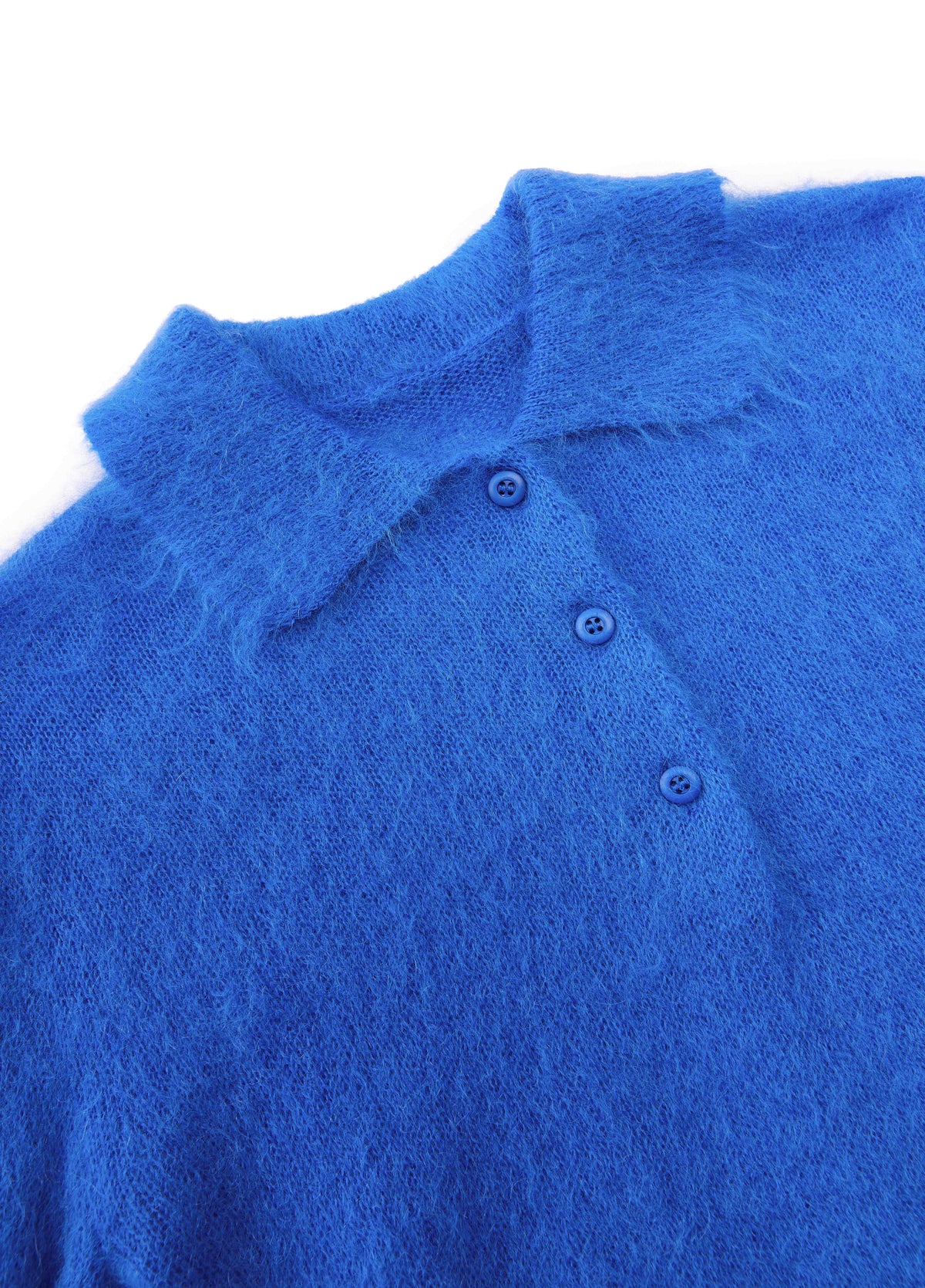 Sweater / JNBY Mohair Wool Blend Collared Pullover